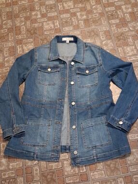Classic Blue Denim Jacket for Women - Light Blue Jean Jacket